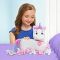 thumbnail image 2 of Unicorn Surprise Aria, White, Stuffed Animal Unicorn and Babies, Toys for Kids,  Kids Toys for Ages 3 Up, Gifts and Presents, 2 of 5