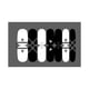thumbnail image 3 of Xihbxyly Pegatinas para Uñas, Diseño Artístico En Blanco y Negro, Autoadhesivas de Fácil Aplicación, Material Duradero para Un Uso Prolongado, Divertidas Uñas de Halloween, para Disfrutar En Reunione, 3 of 3