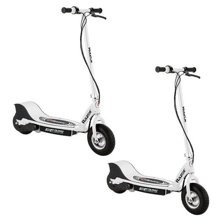 UPC: 0840023804571 | Razor E325 Adult RideOn 24V High-Torque Electric Powered Scooter White (2 Pack)