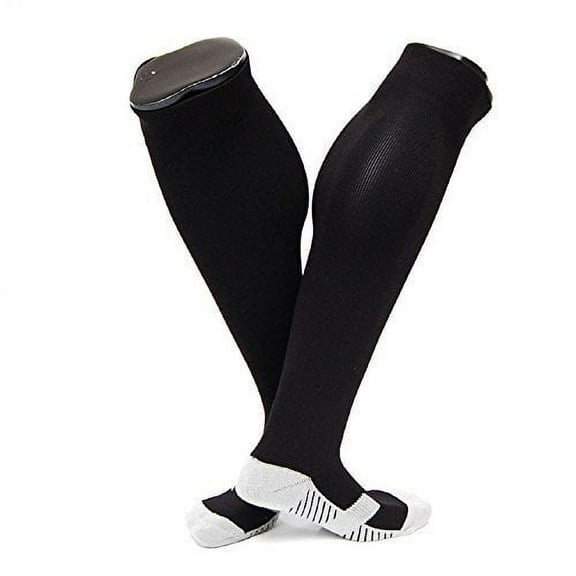 Lovely Annie Women's 1 Pair Knee High Sports Socks Size M XL0021-03Black