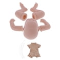 thumbnail image 3 of Piezas de muñeca Reborn sin terminar muñeca Reborn sin pintar vívidamente para mejorar la interacción entre e hijos ANGGREK Otros, 3 of 8