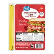 Great Value Black Forest Ham, 16 oz