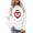 White, variant on FNFYFH Football Sweatshirts for Women Game Day Sweatshirt Crew Neck Graphic Sweatshirts for Women