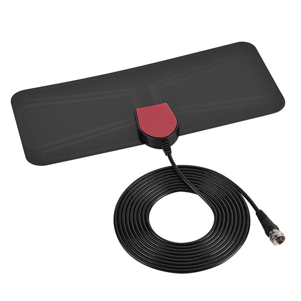 Tebru TV Antenna, Indoor TV Antenna, Indoor UltraThin Free Digital HD