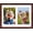Redwood, variant on 8x14 Collage Picture Frame, 4x6 Collage Picture Frame Displays Three 4x6 inch Photos, or 8x14 (Without Mat) for Available Horizontal Wall Mounting Display and Vertical, Black.