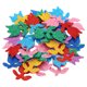 thumbnail image 1 of Uxcell Foam Stickers,2Pack 60Pc Adhesive Glitters Foam Shape Sticker,Rose, 1 of 6