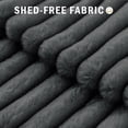 thumbnail image 6 of Sanmadrola Cat beds for Indoor Cats, 20 inches Donut Dog Beds for Small Dogs, Faux Fur Corduroy Fleece Round Calming Pet Beds, Washable Non-Slip Puppy Kitten Bed, Fits up to 15 lbs Pets, Dark Gray, 6 of 8