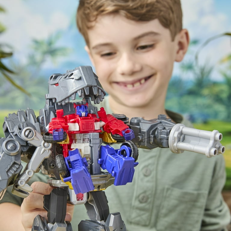 Transformers CYBERWORLD Grimlock Chomp & Battle Action Figure