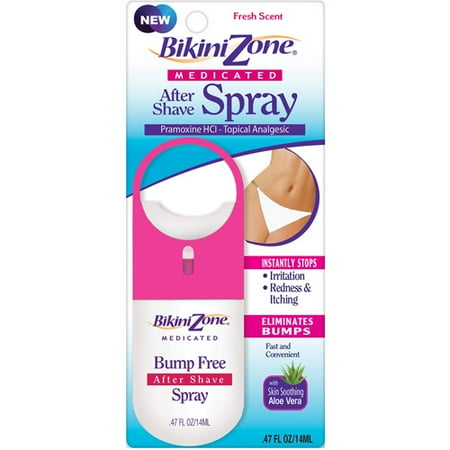 Bikini Zone Medicated Bump Free After Shave Spray, .47 fl oz