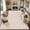 Beige, variant on UERMEI 5'x7' Area Rugs for Living Room, Washable Rugs Boho Moroccan Area Rug Soft Neutral Geometric Bohemian Carpet Distressed Indoor Rug for Bedroom Dining Room Office Foldable Nonslip Rug, Brown