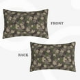 thumbnail image 2 of Sikiie Camouflage maple Print Plush Pillow Cover, Wrinkle-proof and Stain-resistant Pillow Protector without Pillow Core, Home Decoration-20"x30", 2 of 6
