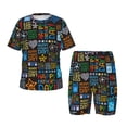 thumbnail image 1 of Balery Happy Father Day Conjunto de Pijama Infantil de Manga Corta con Estampado – Ropa de Dormir de Algodón Suave-Medium, 1 of 6