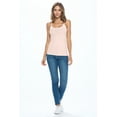 thumbnail image 2 of Natural Uniforms Womens Adjustable Strap camisole tank top, 2 of 4