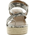 thumbnail image 3 of Style & Co. Womens Bettyy Animal Print Espadrille Wedge Sandals, 3 of 3
