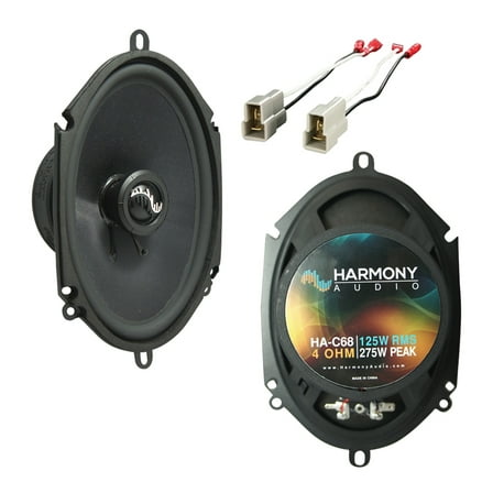 Fits Ford Contour 1995-2000 Rear Door Replacement Harmony HA-C68 Speakers New