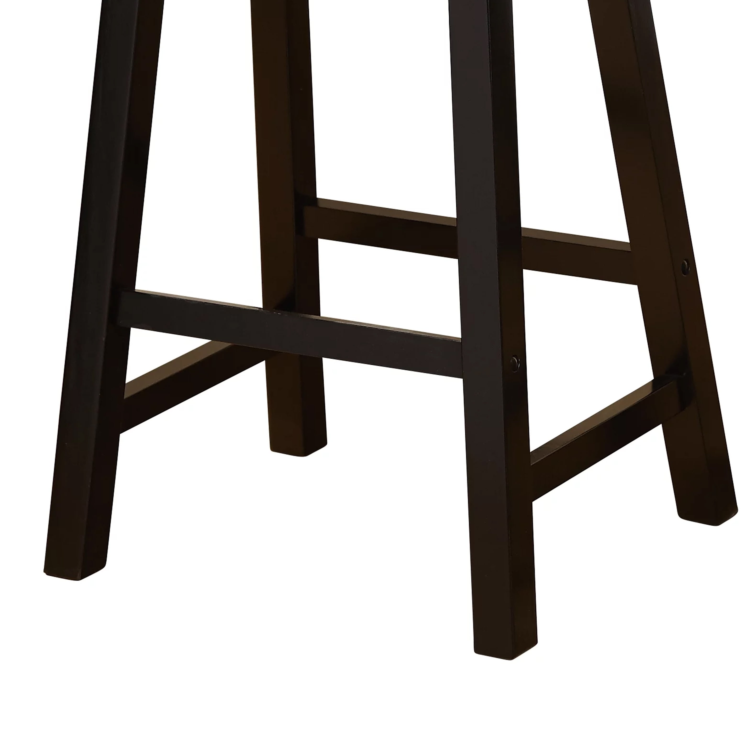 Belfast Saddle 24" Stools, Set of 2, Multiple Colors