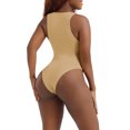 thumbnail image 2 of SAYFUT Women's Tights Beach Nightclub ElasticThong Shapewear Bodysuit for Women Light Control Body Shaper Sleeveless Backless Tights Bodysuit Lingerie Corset Sexy, 2 of 8