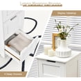 thumbnail image 6 of Giantex Floor Storage Cabinet, Bathroom Free Standing Organize for Narrow Space, 6 of 6