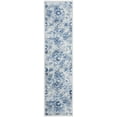 thumbnail image 2 of SAFAVIEH Brentwood Logan Geometric Runner Rug, Cream/Blue, 2' x 8', 2 of 8