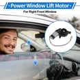 thumbnail image 2 of Unique Bargains Front Right Passenger Side Power Window Regulator Lift Motor for Honda CR-V 2002-2006 No.742851/72210S9AA02 2 Pins Car Window Glass Lift Motor, 2 of 7