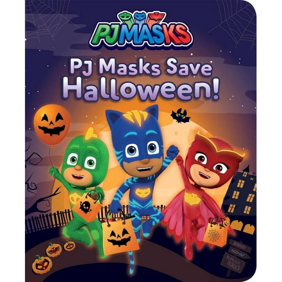 Pj Masks PJ Masks Save Halloween!, (Board Book)