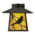 thumbnail image 3 of Meyda 143329 12 in. Stillwater Song Bird Solid Mount Wall Sconce, Beige, 3 of 3