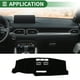thumbnail image 3 of Alfombra de tablero antideslizante Unique Bargains para Mazda CX5 2017-2020, color negro de poliéster, 3 of 7