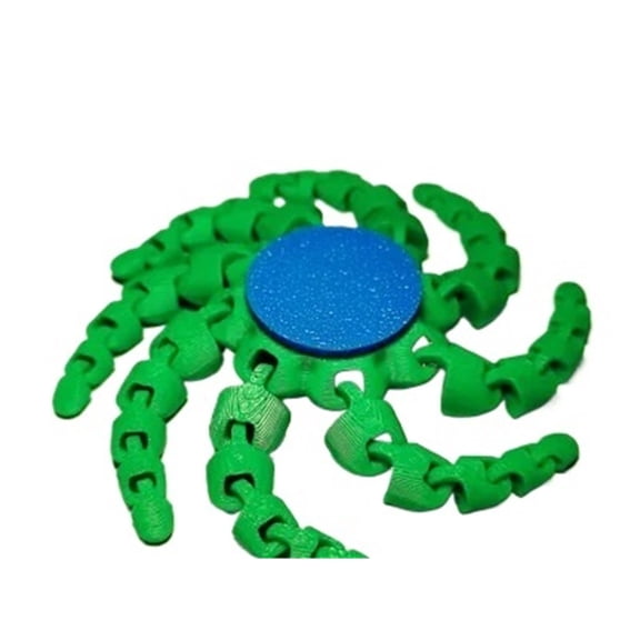 1PC 3D printed fidget spinner that can rotate