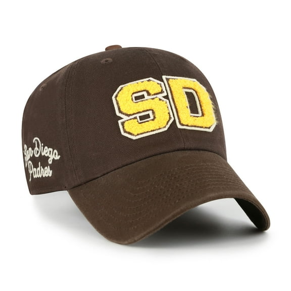 Women's '47 Brown San Diego Padres Zoey Clean Up Adjustable Hat