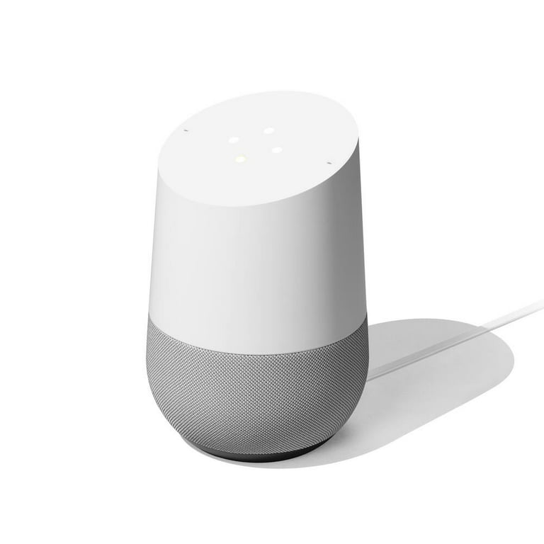 Elevator tale Udvidelse Google Home - Smart Speaker & Google Assistant, Light Grey & White -  Walmart.com