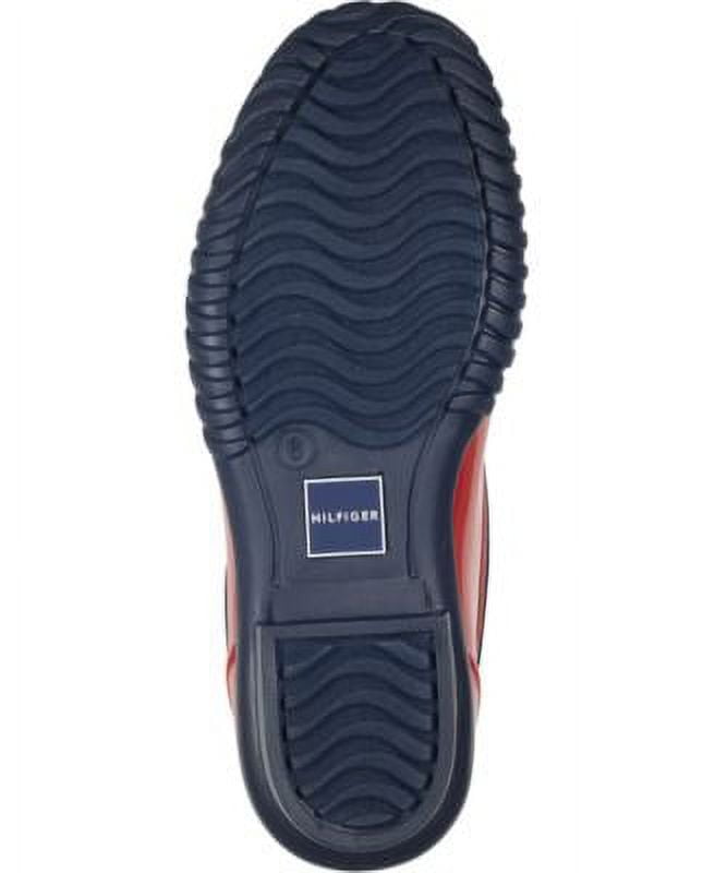 Tommy hilfiger red boots cheap