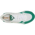 thumbnail image 4 of Sam Edelman Women's Layla Sneakers Green/White Suede Mesh 7.5M, 4 of 5