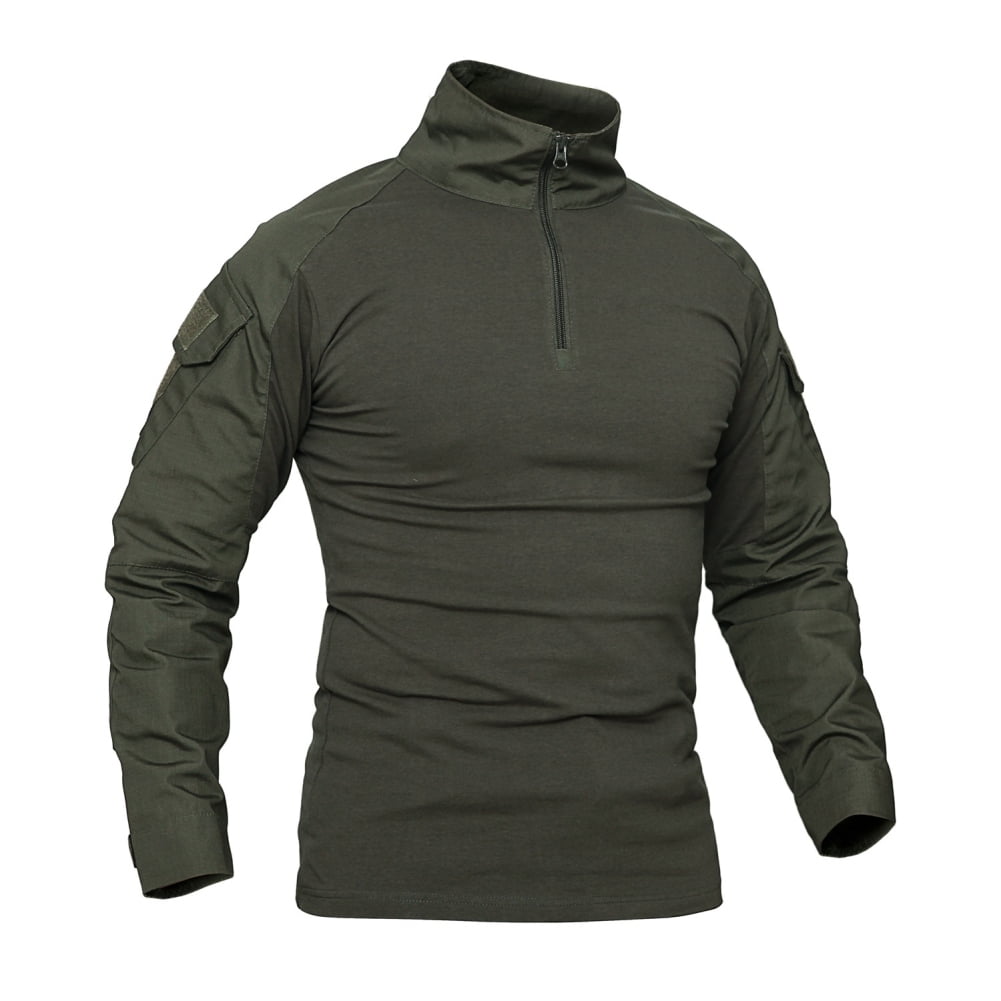 Details about   New Men's Army Tactical Combat Shirt Pullover T-Shirt Breathable Military Shirt 