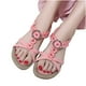 thumbnail image 4 of Sandalias de verano para mujer, sandalias planas sin cordones, zapatos romanos de cristal, sandalias informales con punta abierta Wmkox8yii  nm8289, 4 of 9