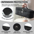 thumbnail image 3 of ARLMEGOR Estuche de transporte de doble capa para secador de pelo Revlon de un solo paso, bolsa de viaje para voluminizador/estilizador de cabello, caja organizadora de almacenamiento resistente al ag, 3 of 5