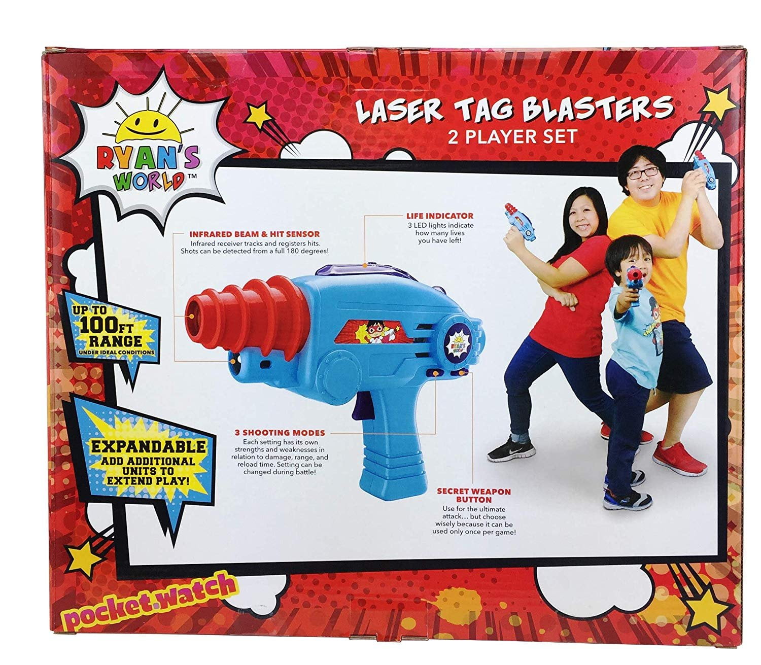 ryan's toy review laser tag