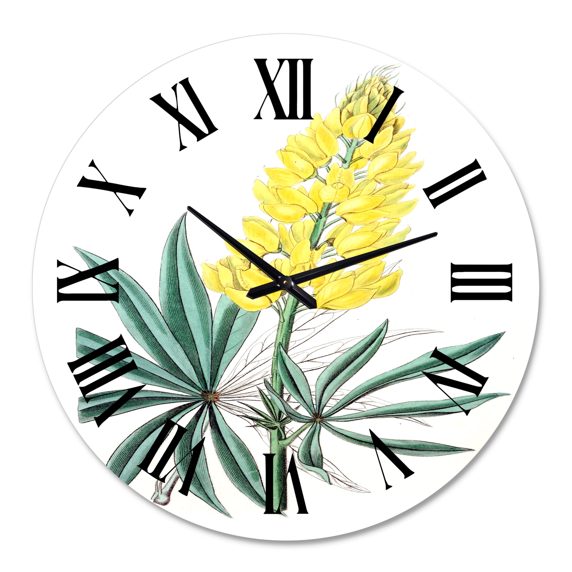 Designart 1 in Quartz Traditional Wall Clock