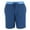Blue, variant on Hanes  French Terry Shorts (Men Big & Tall)