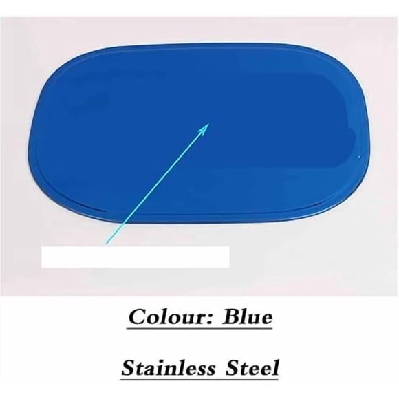 Car Body Styling Gas/Fuel/Oil Tank Cover Cap Stick Lamp Frame Trim Hood Compatible For Mazda CX-5 CX5 2nd Gen 2017 2018 2019 2020 2021 2022(Style 1)