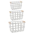 thumbnail image 1 of Design Imports Z02436 DII Assorted Urban Modern Metal Basket, White, 1 of 2