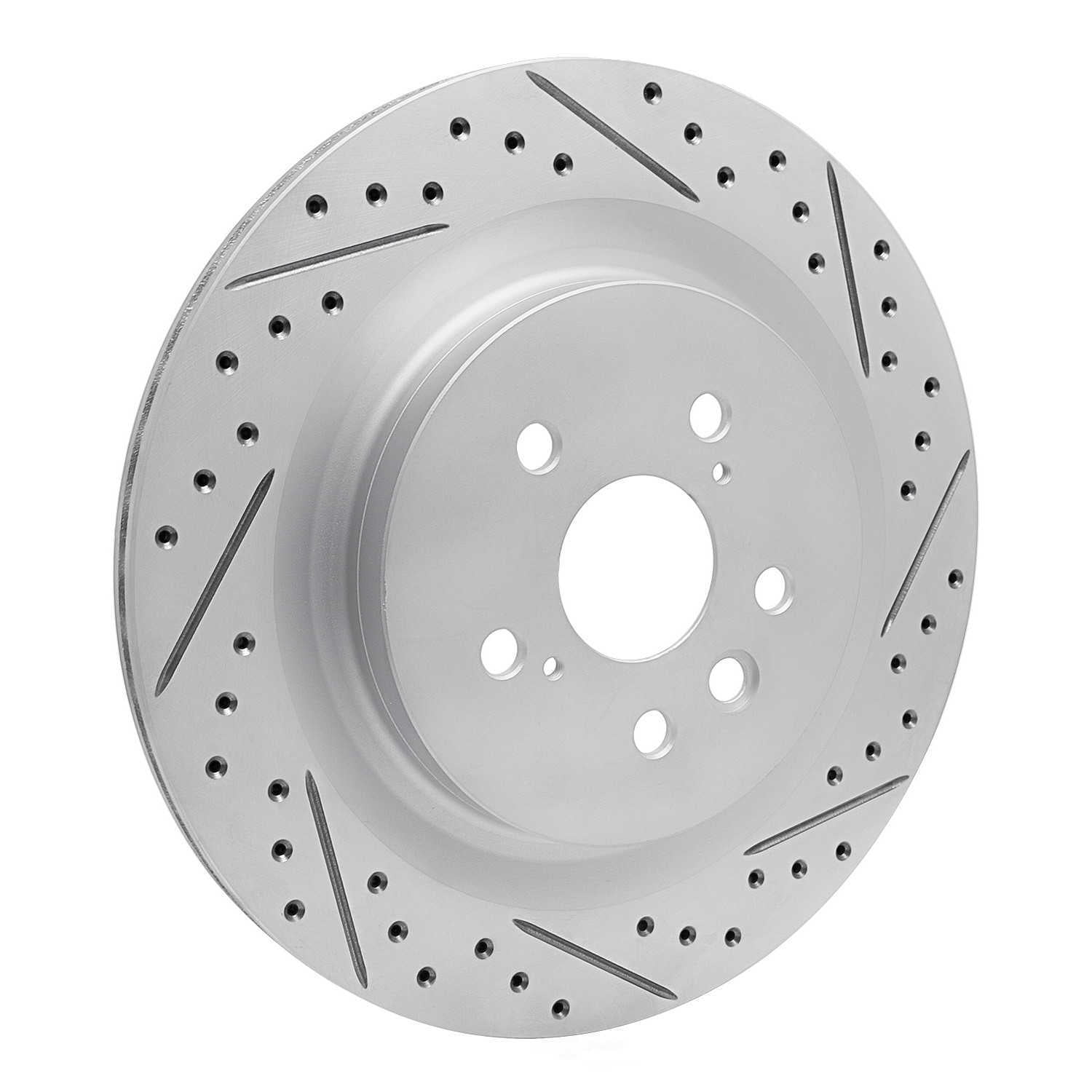 Dynamic Friction Company 830-75065R DFC Geoperformance Rotor - Drilled & Slotted