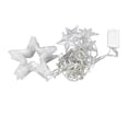 thumbnail image 1 of Bedroom Star Curtain Lights, 6 Large Lights 6 Small Light Simple Installation 2.5m Star Curtain String Lights Adjustable Mode  for Outdoor Yard Garden, 1 of 7