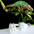 thumbnail image 6 of Compact Desert Terrarium Lamp, UVB Light Bulb for Reptiles UVA UVB Reptile Light Bulb and UV Energy Saving Lamps 13W UVB 5.0/10.0 Reptile Heat Lamp Bulb Spiral Compact Fluorescent, 6 of 8