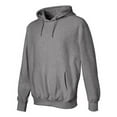 thumbnail image 2 of Weatherproof Mens Cross Weave Hooded Sweatshirt 7700, L, Graphite, 2 of 3
