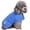 Blue, variant on Cold Weather Dog Coats Loft Reversible Winter Fleece Dog Vest Waterproof Pet Jacket Available in Extra Small, Small, Medium, Large Extra Large Sizes