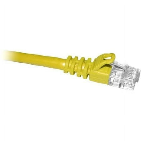 UPC: 0849171008671 | OEM PN C5E-YL-7 7FT CAT5 YELLOW 350MHZ W/BOOTS