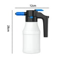 TUMALL Electric Foam Sprayer 1.5L for Vehicle Garden Watering Auto
