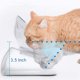 thumbnail image 5 of Cuenco para gatos, cuenco doble, boca inclinada, transparente, cuenco doble, protección para el cuello, cuenco inclinado para comida para gatos, cuenco para mascotas no cerámico, cuenco para gatos, c, 5 of 5