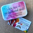 thumbnail image 4 of 1 Box Funny Motivation Cards Encouragement Quote Cards Positive Content Greeting Card for Festival Gift, 4 of 5