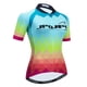 thumbnail image 4 of 2021 Camiseta de ciclismo para mujer, de manga corta, para ciclismo de carretera, transpirable, para verano, para bicicleta de montaña, ropa de ciclismo para mujer, 4 of 5